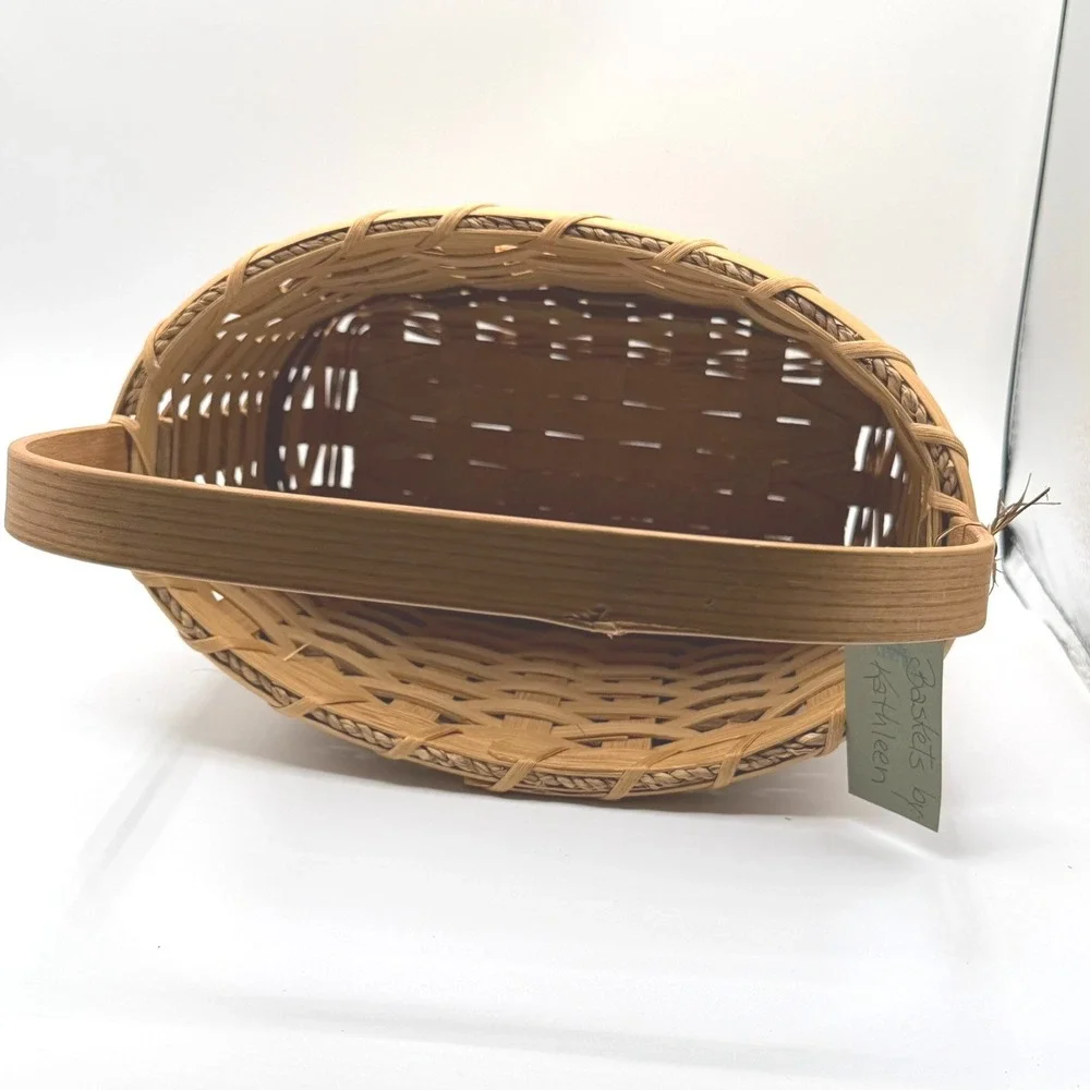 Handmade woven wood